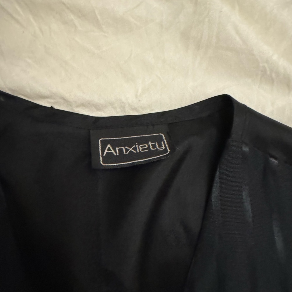 Anxiety 1090’s black vest